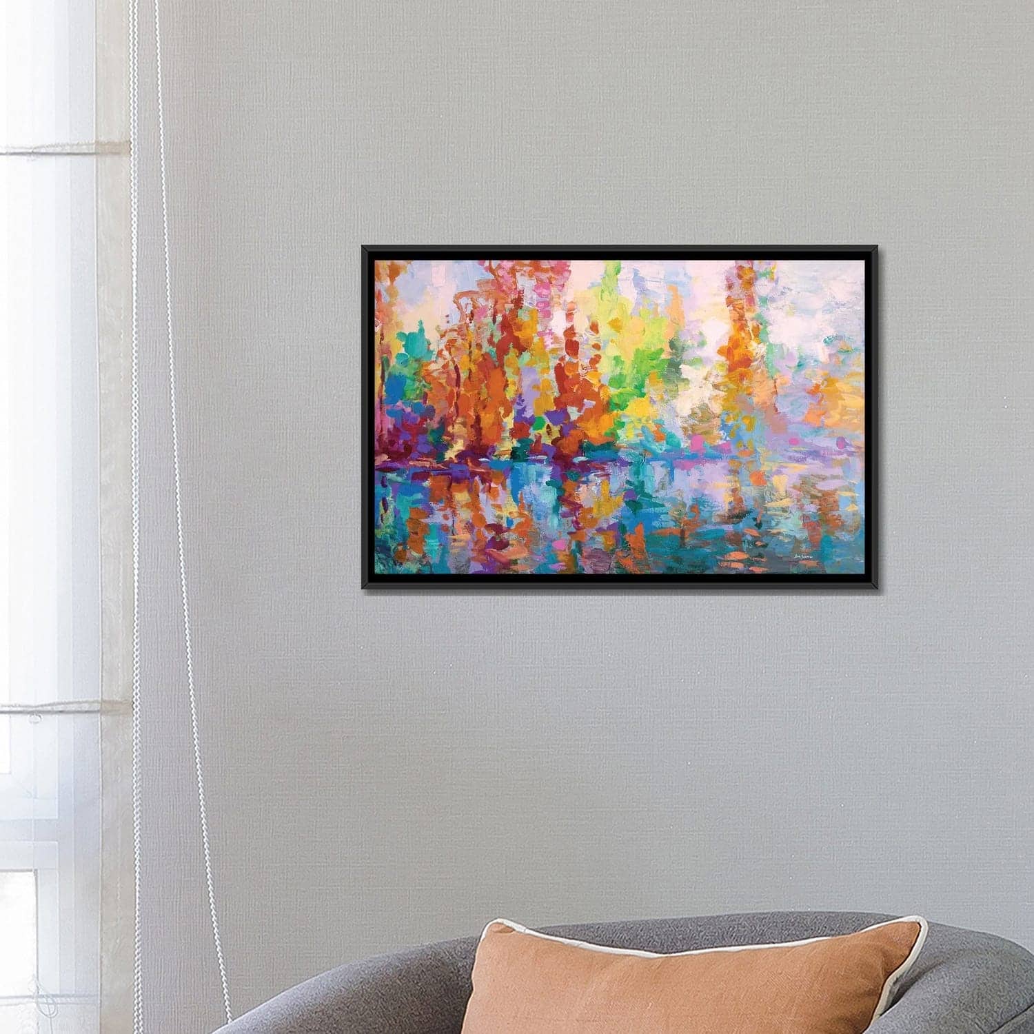 iCanvas "Infinite Possibilities" by Leon Devenice Framed Canvas Print